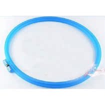 Embroidered tightening ring bamboo Su embroidery embroidery DI New hand tools Hand tightened Bamboo Tightened Frosted Crystal Plastic Embroidered 24 cm