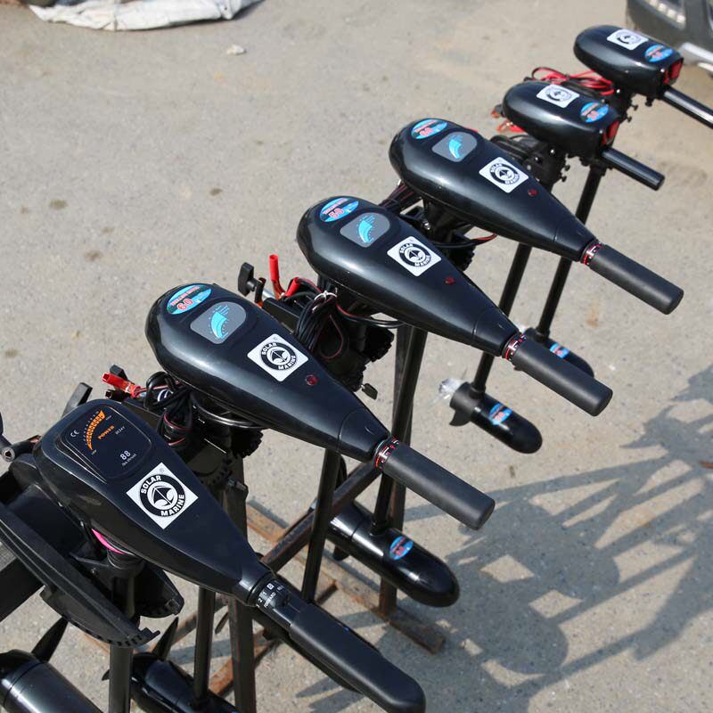 Marine propeller plastic boat 12v electric outboard motor rubber boat motor kayak hand-held propeller wall-mounted air conditioner