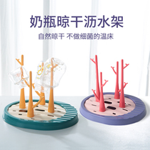 Baby bottle drain rack drying rack baby bottle drying filter stand baby bottle box storage box storage rack