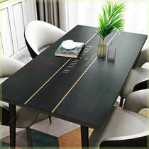 (Pure Leather Table Mat) odorless waterproof anti-oil and anti-burn home tea table mat table mat