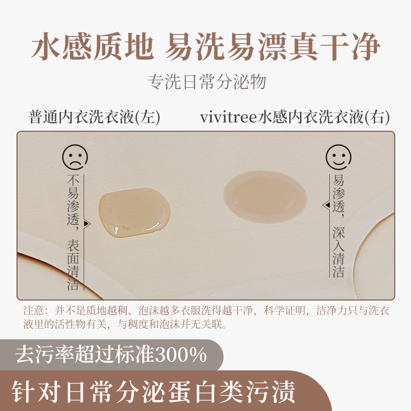 VIVITREE underwear washing liquid Hand wash antibacterial underwear
