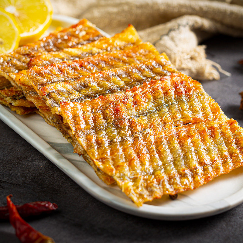 (Mr. Beaver) Fragrant grilled fish fillets honey dried small fish for pregnant women without added ready-to-eat casual snacks