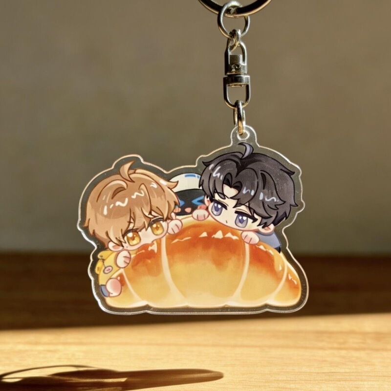 New Prisoner of the Eternal Night Wheat Fragrant Chicken Keychain Acrylic Pendant Student Backpack Decoration Keychain New Prisoner of the Eternal Night Wheat Fragrant Chicken Keychain Acrylic Pendant Student Backpack Decoration Keychain