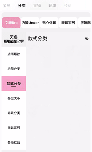 内衣行业案例-左右逐个飞入递进效果展示