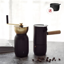 Stelton Collar hand grinder mocha pot espresso set Nordic style