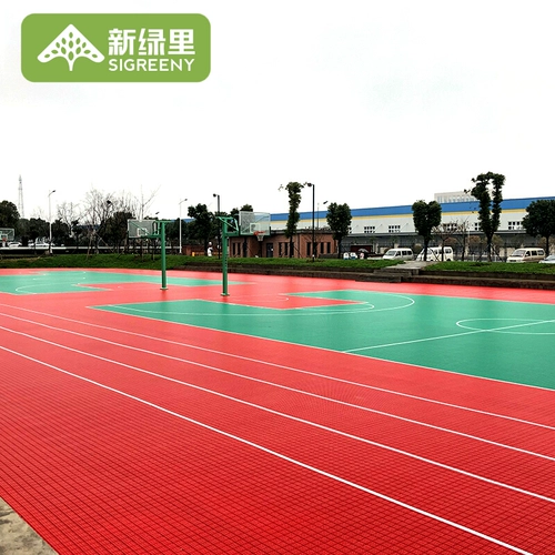 Баскетбольный уличный нескользящий дорожный ковер для детского сада, пластиковый конструктор