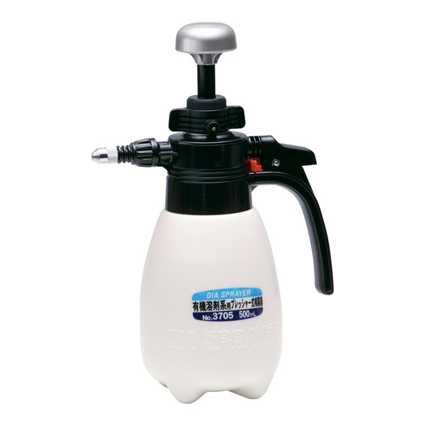 日本FURUPLA有机溶剂用喷壶喷雾器500ml聚乙烯压力式可用零件清洗
