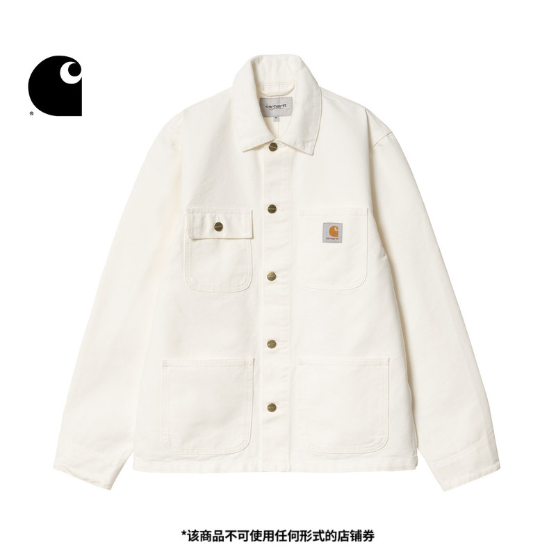 Carhartt Wip Men's Jacket Autumn New Classic Square Logo Michigan Workwear Carhartt