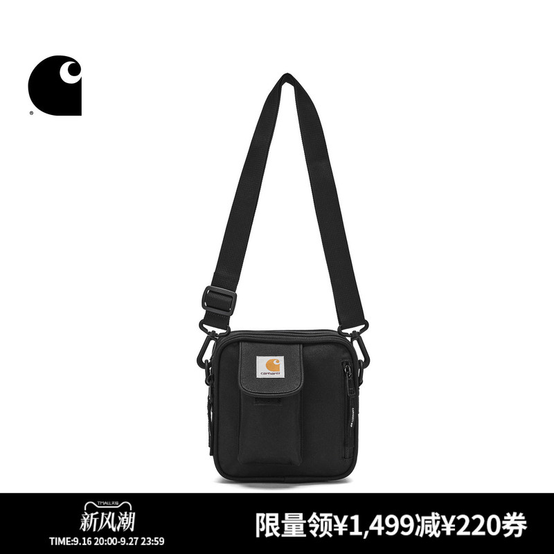 Carhartt Wip Crossbody Bag Accessories Classic Square Logo Zipper Multi-Pocket Carhartt