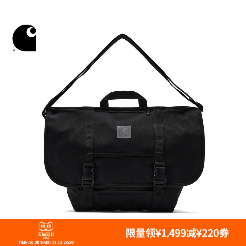 Carhartt Wip Crossbody Bag Autumn New Accessories Classic Reflective Square Logo Buckle Outdoor Carhartt Carhartt Wip Crossbody Bag Autumn New Accessories Classic Reflective Square Logo Buckle Outdoor Carhartt