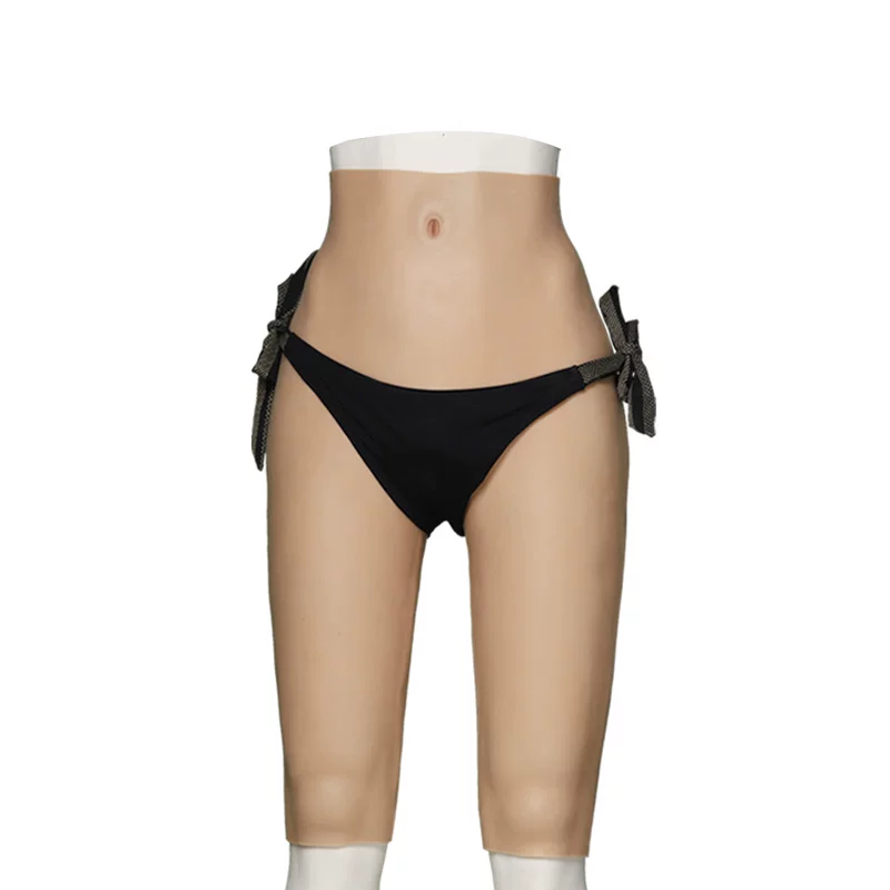 珠密莎 Silicone pseudo -pants pants can be inserted into the nine -point jacket.