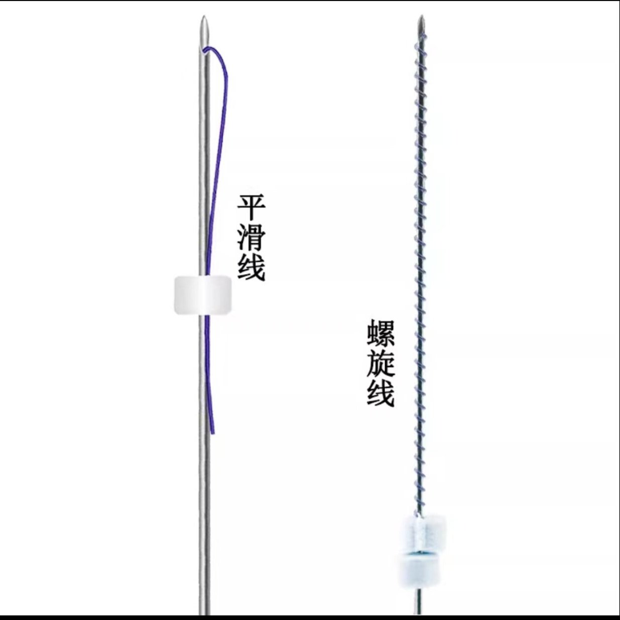 医用埋线针线一体埋线针和平滑线有什么区别？哪种更适合穴位埋线？-针灸器具器械-淘宝好物网
