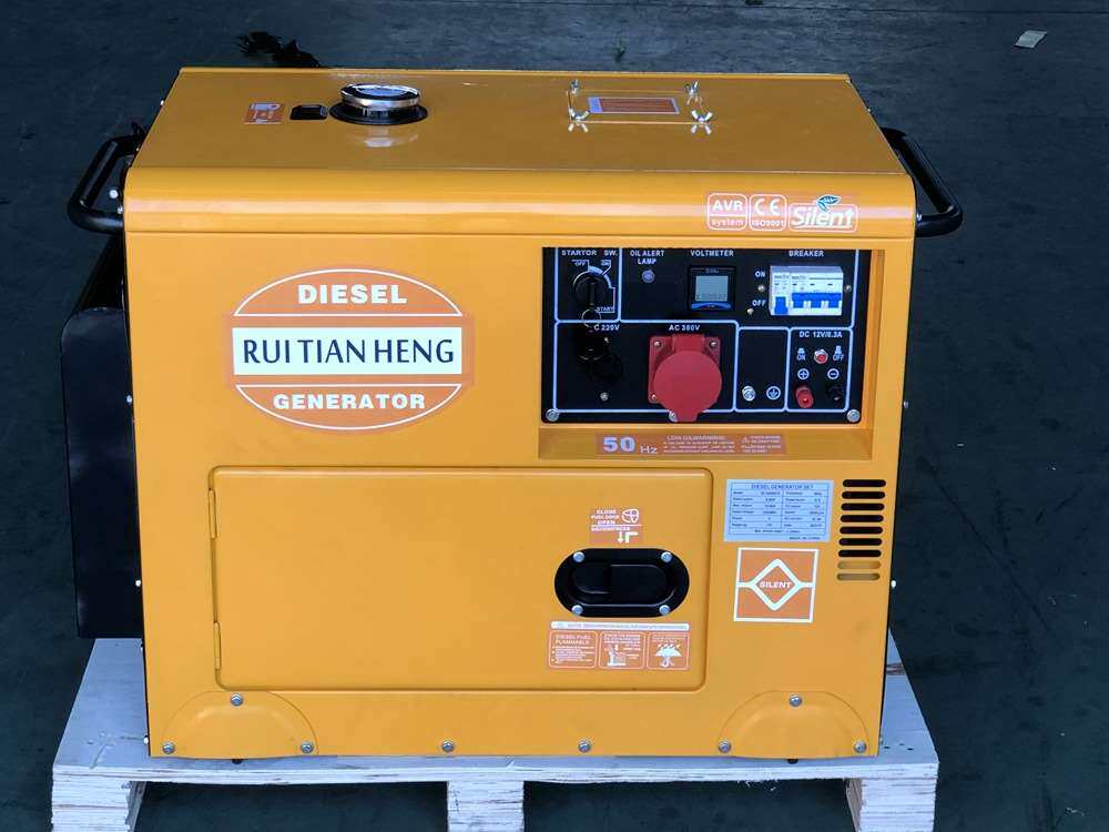 3 5kw diesel generator set 3 5kva mute generator on-board portable small household low noise-Taobao