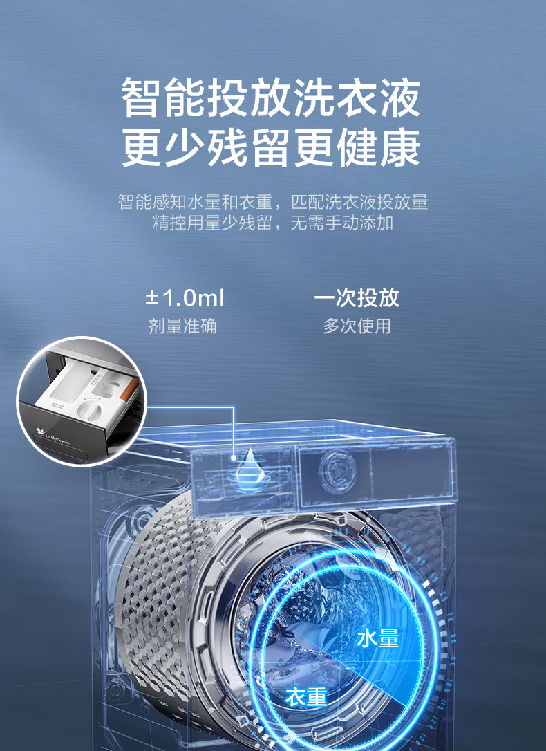 小天鹅洗烘套装TG10TMC3+TH10HC3