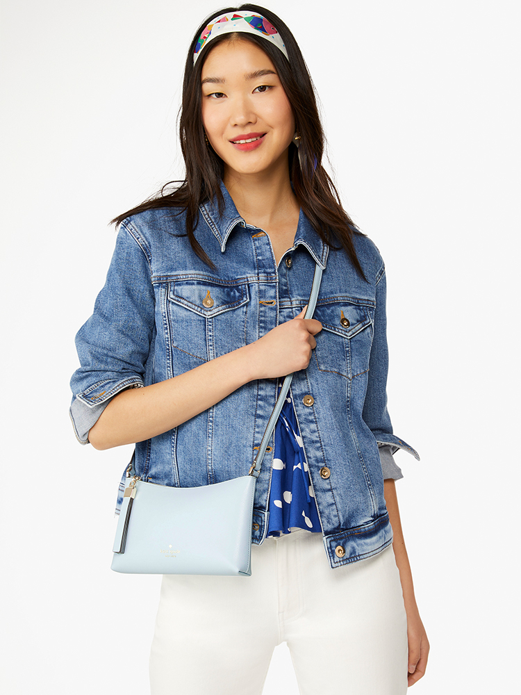 Kate Spade 凯特·丝蓓 25年新款 Sadie 小号月牙包单肩斜挎包 88VIP会员折后¥557.6包邮 3色可选 淘金币可抵扣¥117.84