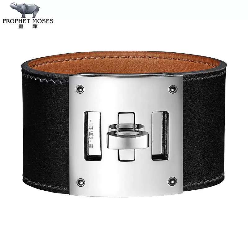 Кожаный браслет Hermes/, коллекция 2021