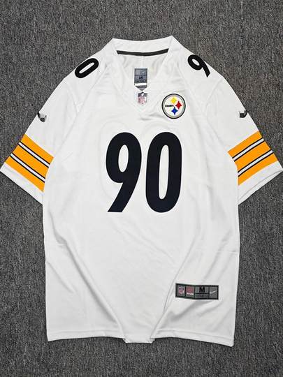 Camiseta de rugby de hiphop europea y americana, camiseta de monopatín de baile callejero de media manga bordada de gran tamaño para hombres y mujeres de hip-hop de longitud media