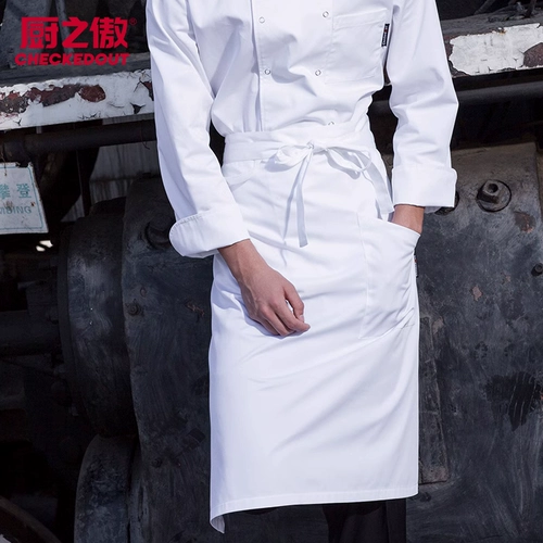 Рабочий фартук, модная японская юбка в складку для работы, рабочая одежда, делается под заказ