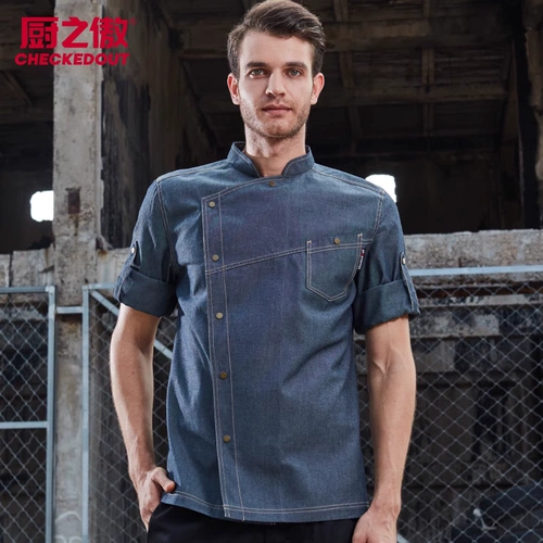 Duomilai Рабочая одежда для шеф-повара с регулируемыми рукавами, осенне-зимняя мужская рабочая одежда для отелей, кухни, большого размера, рабочая одежда для шеф-повара по индивидуальному заказу