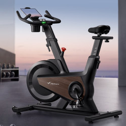 Merrick Gym Smart Spinning Bike 12kg Large Flywheel Obsidian Knight Self-Generating Silent Exercise Bike