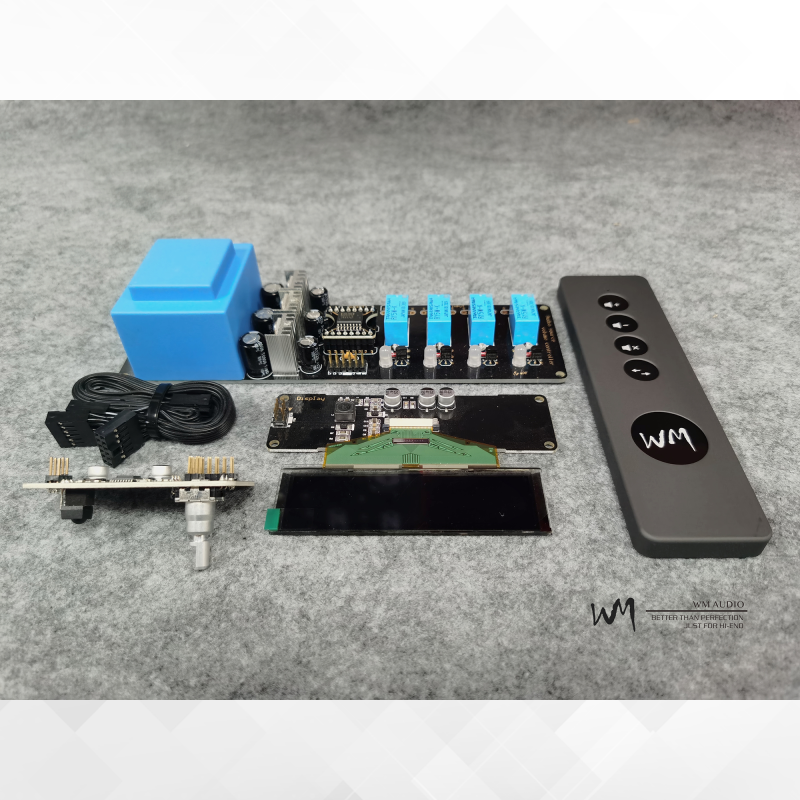 PGA2311 remote control HiFi volume kit potentiometer multi-channel audio input