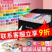 Маркер, комплект, детская раскраска, оригинальный двусторонний фартук для рисования для школьников, мелки, акварель, 60 цветов, 80 цветов, полный комплект, 36 цветов, 48 цветов, 24 цветов