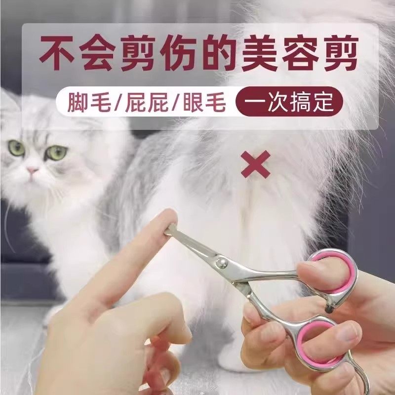 Pet grooming kit: professional scissors for cats and dogs 🌿 🐾
