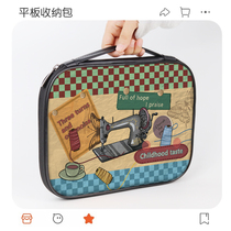 Tablet storage bag ipad retro ins style suitable for Huawei matepad11 5s inner bag Apple ipad air4 5 Xiaomi tablet 6 handbag ipad12