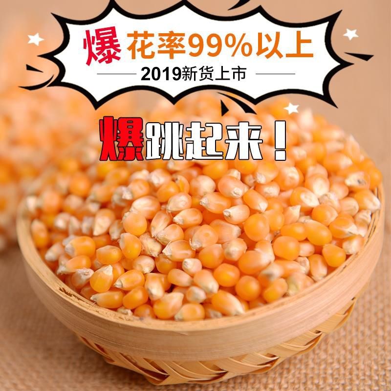 Burst small corn kernels Popcorn special corn kernels Microwave burst corn raw materials spherical butterfly 2 pounds
