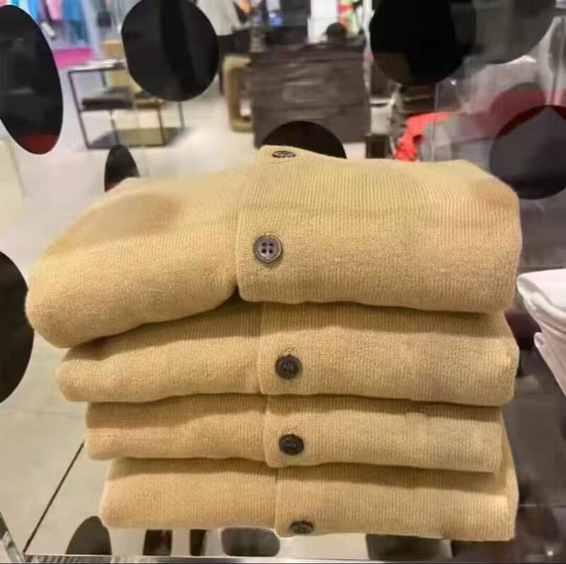 Xiao Xiao Heart Cardigan, 100% Pure Wool Cardigan, Couple Cardigan, Sweater, Heart Embroidery Cardigan