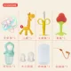 Đồ chơi trẻ em bé teether que đánh răng Manhattan tay bắt bóng nhai đồ chơi silicone có thể được đun sôi - Gutta-percha / Toothbrsuh / Kem đánh răng