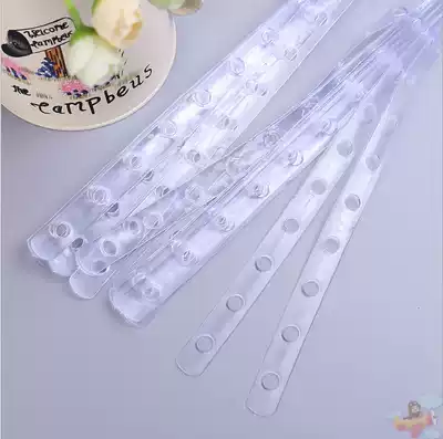 Clothing hanger connecting strip leather strip set with hanger rack transparent clothes hyperlink strap pants clip hanging strip