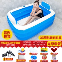 Модернизированный 1,5 метра пакета заднего электрического насоса синего лейкореи в объеме потери