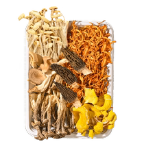 Yunnan mushroom specialty mushroom soup dumplings flagship store morel dry goods mountain delicacies soup ingredients mushroom soup dumplings