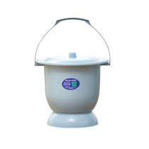 German pregnant womens spittoon household bedroom urinal with lid for female adults with higher feet night urinal urinal bucket urinal room