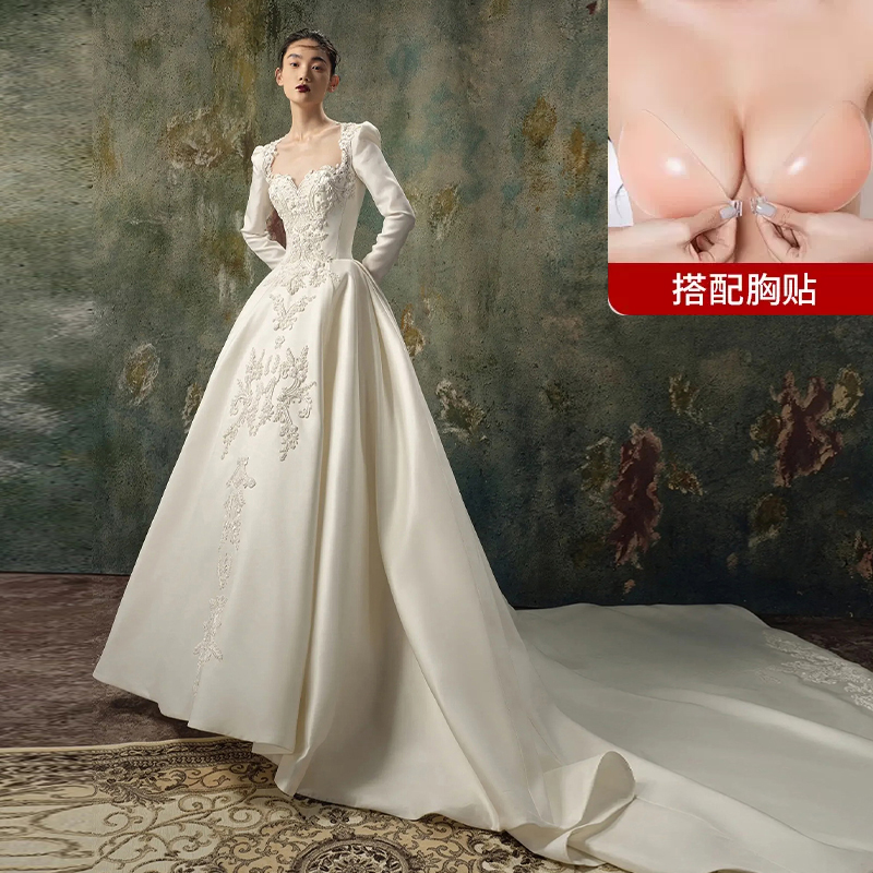  L+Ivory white (dragging model)+chest sticker   + $36.14 