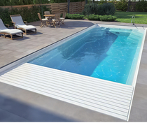 Infringe pool electric automatic cover intelligent constant temperature surfing endless pool cover
