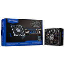 Yinxin (SILVERSTONE) 800W SX800-LTI titanium gold medal SFX-L power supply smart fan start and stop