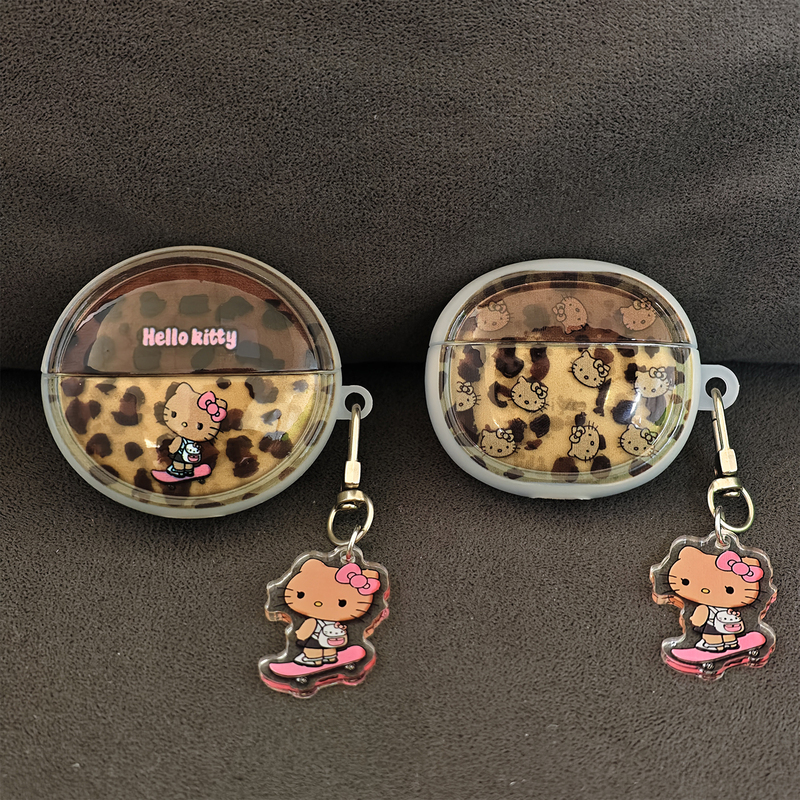New Model Suitable for Oppo Enco Clip 2 Protective Case Ear Clip Second Generation Cute Leopard Print Cartoon High-End Personalized Female Earphone Soft Case