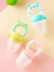 Baby Molar Stick Con hươu cao cổ Teether Manhattan Tay Nắm lấy Quả bóng Đồ chơi Silicone Baby Boiled Cắn Túi nhựa - Gutta-percha / Toothbrsuh / Kem đánh răng