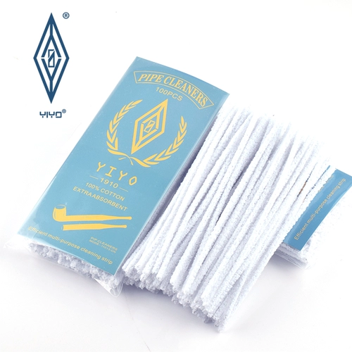 Труба yiyo, очистка из хлопка, хлопок не бросает мех 100 монтажных сигарет, специальные аксессуары, специальные аксессуары для отправки металлической иглы