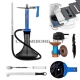 Nurburgring Blue Black Round Bottle