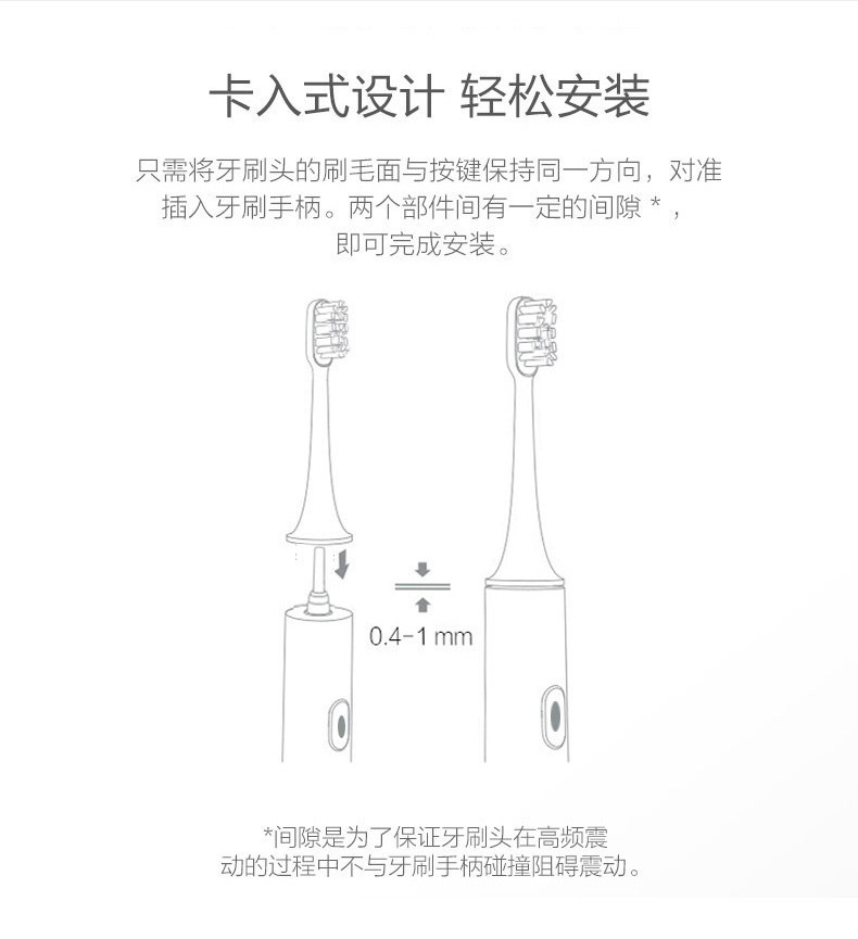 月阳 飞利浦电动牙刷头替换头 9支 图8