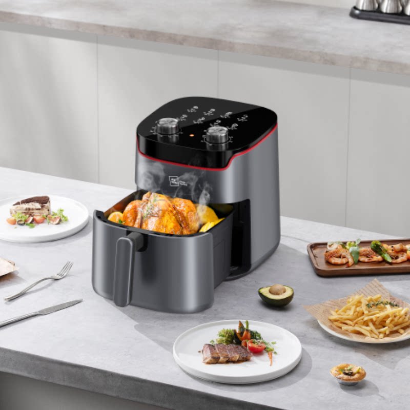 奥克斯空气炸锅：无油低脂新生活，薯条机也能这么全能！✨