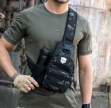 Нагрудная сумка, мужской шоппер, дорожная сумка на одно плечо, тактический рюкзак, универсальная поясная сумка, рогатка