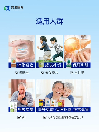 安发 Международные продукты молоко таблетки баоганлинг Gannuobaoli Store Brand Brand Yihe Capsule Tea Shengpeiyuan Ningshen Health Products