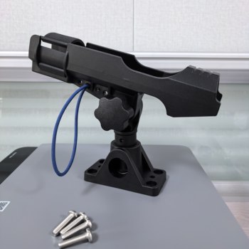 Bset mate marine fishing rod holder fishing rod holder fishing rod holder 360 degree adjustable abs plastic fishing gear accessories