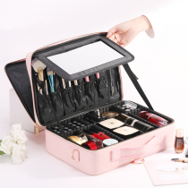 Makeup artist with makeup makeup bag 2021 New Tattoo suitcase large capacity portable travel cosmetics storage bag