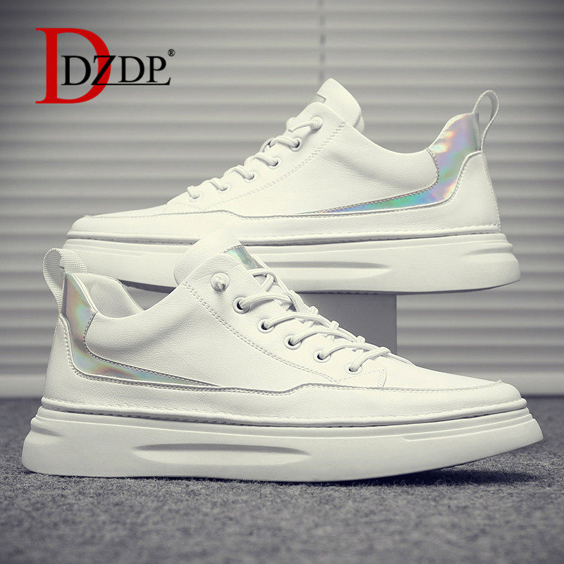 Men Shoes 2021 New Tide Spring Low Help Sports Casual Board Shoes Han Edition Trend 100 Hitch Little White Shoes Men's Wave Shoes