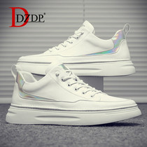 Men Shoes 2021 New Tide Spring Low Help Sports Casual Board Shoes Han Edition Trend 100 Hitch Little White Shoes Mens Wave Shoes